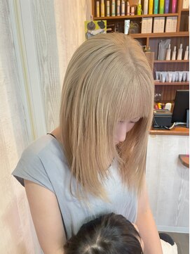ヘアーアンドライフミルコ(miRuko) ホワイトミルクティー