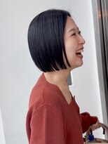 ロンド 表参道店(Lond)&nbsp;暗めカラー/ボブ/顔周り/レイヤー/髪質改善/縮毛矯正/表参道