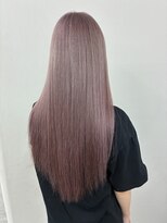 アルテヘアー(arte HAIR) 【arteHAIR】柔らかツヤ感のラベンダーカラーロング