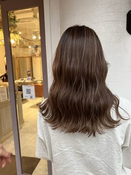 デジタルパーマ×波打ちスタイル