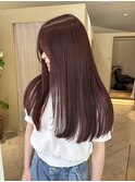 カシスピンク/顔まわりカット