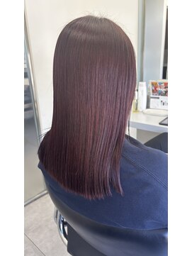 ゴウトゥデイシェアサロン 町田店(GO TODAY SHAiRE SALON) あかいろウィンターカラー