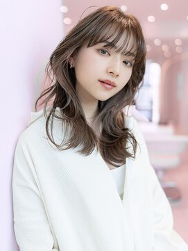 エースハバナ 渋谷(1 HAVANA) 大人ガーリー似合わせカット×ミディアムレイヤーカット髪質改善