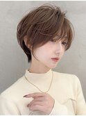 大人ガーリー/ダークアッシュ/似合わせ/レイヤーショート☆228