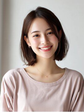 ロッソ ヘアアンドスパ 谷塚店(Rosso Hair&SPA) 前髪顔まわりカット/外ハネボブ/丸みボブ/ショートボブ