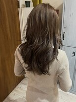 ヒラソル(girasol)&nbsp;サンドベージュ× ロングハイレイヤー
