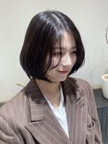 リー 梅田(Lee)&nbsp;hana/韓国風カット/ボブ/ショート/顔周りカット/髪質改善カラー