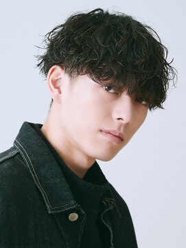 エルマーク 松山(L-MARK) マッシュヘア/波巻きパーマ/men's/スパイラルパーマ