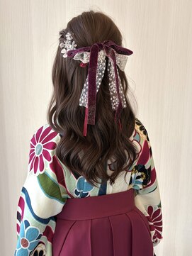 綾橘 卒業式　ヘアセット＆袴着付　［所沢］