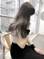 エンネ 新宿(enne) グレージュカラー/韓国風巻き/レイヤーカット/髪質改善/縮毛矯正