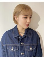 ブランク(BLANK)&nbsp;コンパクトなハイトーンボブ