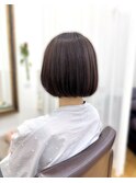 ボブ/髪質改善/カラー/ブラウン/内巻き