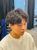 マジック(magic)&nbsp;無造作シャドウスパイラル × 色気センターパート