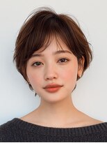 ロディーナ 大口 新子安(rodina) ハッシュカット/グレージュ/デザインカラー/大口新子安白楽鶴見