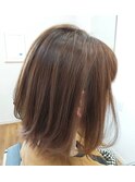 軽さをだした外ハネボブ