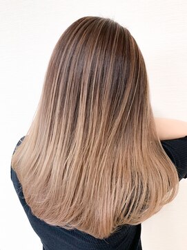 ペスカ 長町南店(pesca) 【pesca長町南店】ラテ系バレイヤージュ