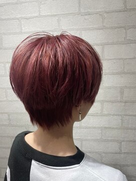 ビス リアン 川口店(Vis lien) クールショート/ハンサムショート/前髪カタログ/センターパート