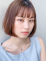 トリコ ショップアンドヘアサロン(tricot shop hair salon)&nbsp;大人ミニボブ×シースルーバング