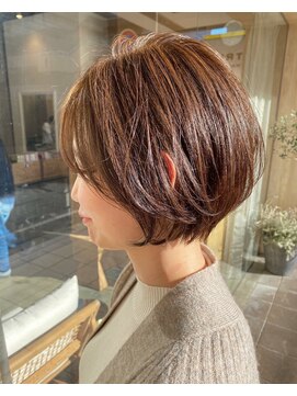 トリート 市川店(TREAT) やわらか丸みショート_市川