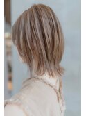 20代30代/大人かわいい/小顔ひし形/ウルフ/ミディアムレイヤー