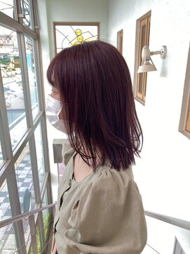 トップヘアー 中庄店(TOP HAIR fuapua) ローズカラー『Nao』