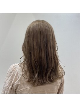 ラブアンドヘアーフロー(Love&Hair Flow) エドルカラー　ミルクティー