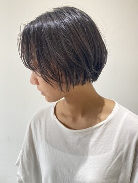 フォーク FOLK 【FOLK】小顔 外ハネ 波巻き 横髪 ダークアッシュ ベージュ♪