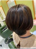 ハイライトを入れて気分転換