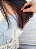 ［OCEAN Hair&Life 水田成美］チラ見せインナー/秋艶カラー