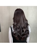 モノ アンド イニ(Mono & inni)&nbsp;【ブリーチなし】ワインレッドカラー