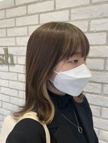 アッシュ 十日市場店(Ash)&nbsp;ベージュ×イヤリングカラー