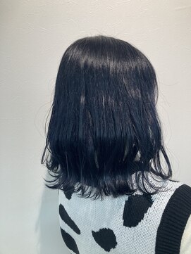 コワファーストナガサキシャンプーボーイ(COIFF1RST NAGASAKI SHAMPOO BOY) ネイビーブルー