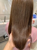 ヘアー ミッション 心斎橋店(hair Mission) イルミナコーラルベージュカラー＆髪質改善