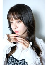 前髪ありの韓国女子は絶対これ☆シースルーバンク[北千住/北千住駅/韓国/ボブ/レイヤーカット/顔まわり]