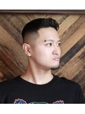 <理容室><バーバー>バーバーカットアップバングフェード