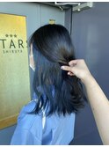 インナー×ネイビー