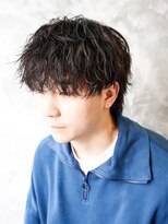 アルファ 新宿(alpha)&nbsp;フェザーパーマ/刈り上げセンターパート/サーフカール[新宿]