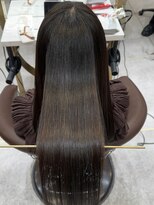 ロンドメリア 天神大名店(Lond Melia)&nbsp;★ミディアムヘア暗めカラーグランマッシュデザインカラー艶髪★