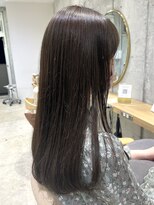 ガーデン オオタカノモリ(garden otakanomori)&nbsp;ワンカールで可愛いサラ艶ロングヘア×透明感アッシュグレージュ