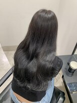 ゴウトゥデイ 渋谷MODI店(GO TODAY)&nbsp;ブルーブラック ブリーチなしダブルカラー <渋谷/渋谷駅>