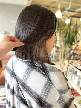 オブジェ シエル(obje't ciel) 【obje’t ciel】インナーカラー/アッシュベージュ【暮石唯】