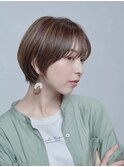 【UNIX港北】シンプル大人ショート#白髪ぼかし#20代30代40代