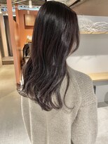 コフィー バイ メルト 吉祥寺(cofy by melt)&nbsp;【松本咲花】透明感暗髪ラベンダーグレージュ艶カラー韓国ヘア