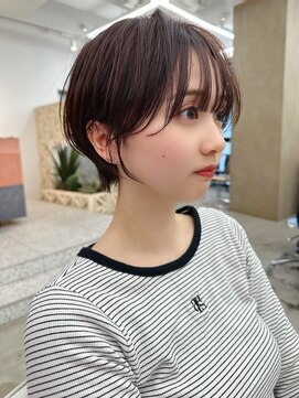 ノエ ナゴヤ(NOE NAGOYA) ショートカット×透明感カラー（ショート/ボブ/20代/30代）A-3