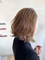 カットインリコ(CUT IN Rico) 【hair】ウルフヘア【color】アッシュブラウン