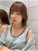 韓国前髪顔周り×魅力倍増カール【心斎橋/髪質改善】