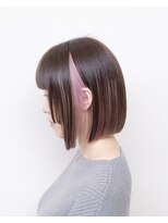 ルプラ ガーデン(le-pla garden) インナーカラー#切りっぱなしボブ#ケアブリーチ#ダブルカラー