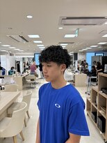 ケンジ 平塚ラスカ店(KENJE) プードルパーマ/波巻きスパイラルパーマ/メンズパーマ