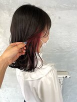 レオニード 表参道(LEONID)&nbsp;岡田≫イヤリングカラー赤