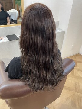 インビテーション(invitation) ◎ラベンダーベージュと波巻きスタイリング◎